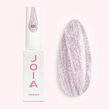 Load image into Gallery viewer, VERNIS À ONGLES JOIA VEGAN CAT EYE ROSE QUARTZ DUST 02C, 6ML