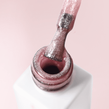 Load image into Gallery viewer, VERNIS À ONGLES JOIA VEGAN CAT EYE ROSE QUARTZ DUST 02C, 6ML