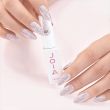 Load image into Gallery viewer, VERNIS À ONGLES JOIA VEGAN CAT EYE ROSE QUARTZ DUST 02C, 6ML