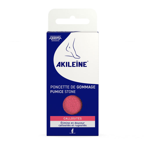 AKILEINE PONCETTE DE GOMMAGE ANTI-CALLOSITÉS ROSE