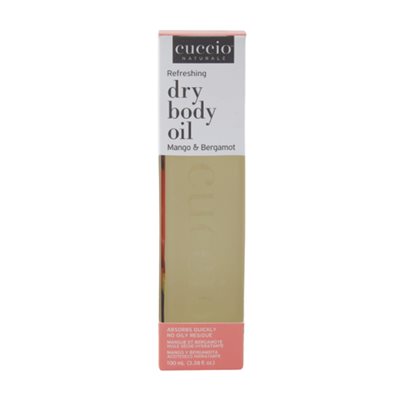 CUCCIO MANGO AND BERGAMOT DRY BODY OIL 100ML