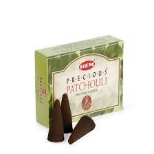 INCENSE PRECIOUS PATCHOULI CONES