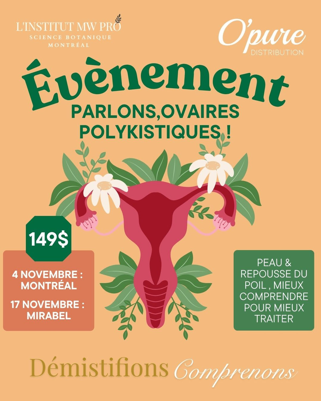 FORMATION POLYKISTIQUES MONTRÉAL