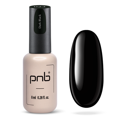 PNB GEL NAIL POLISH 023 DARK BLACK