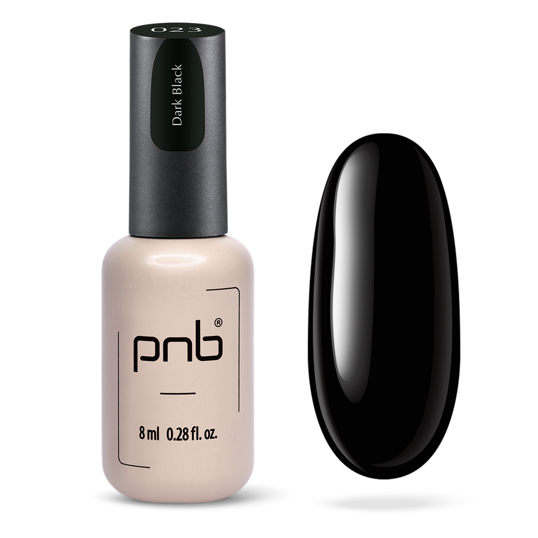 PNB GEL NAIL POLISH 023 DARK BLACK
