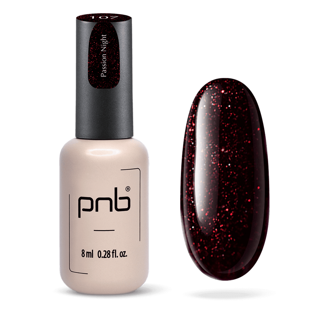 PNB GEL NAIL POLISH 107 PASSION NIGHT
