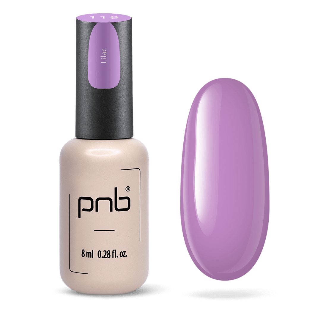 PNB GEL NAIL POLISH 118 LILAC