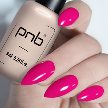 Load image into Gallery viewer, PNB GEL NAIL POLISH 144 BRIGHT FUCHSIA