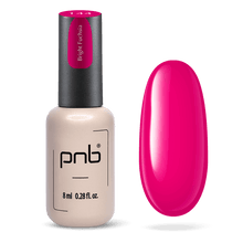 Load image into Gallery viewer, PNB GEL NAIL POLISH 144 BRIGHT FUCHSIA