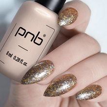 Load image into Gallery viewer, PNB GEL NAIL POLISH 181 STAR WAY GOLD