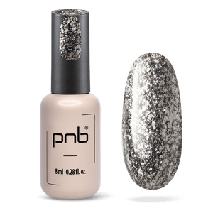 PNB VERNIS À ONGLES GEL 183 STAR WAY NOIR ARGENT