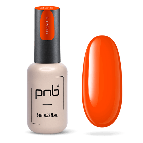 PNB GEL NAIL POLISH 255 ORANGE FIRE