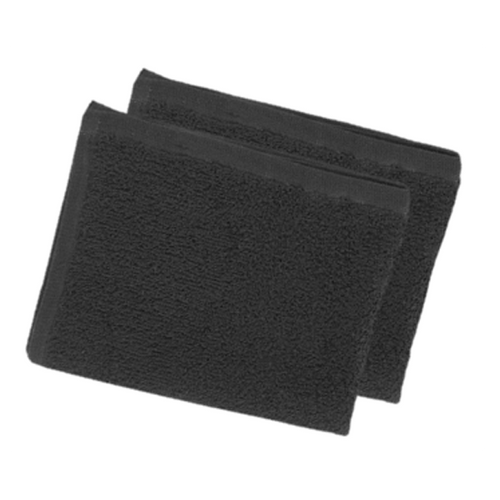 BLACK TOWEL 16X28
