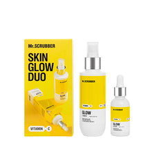 Load image into Gallery viewer, Mr.SCRUBBER COFFRET CADEAU DUO ÉCLAT POUR LE VISAGE GLOW VITAMINE C