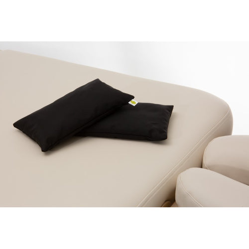 SHOULDER CUSHION - BUCKWHEAT & BLACK VINYL