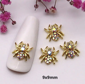 3D METAL NAIL DECORATIONS HALLOWEEN