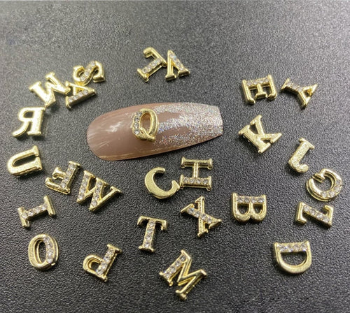 NAIL DECORATION LETTERS