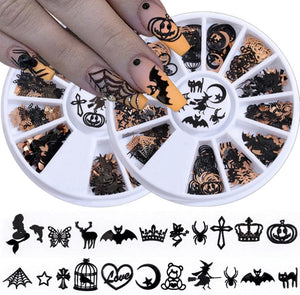 HALLOWEEN NAIL DECORATIONS