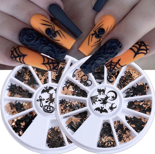 HALLOWEEN NAIL DECORATIONS