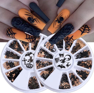 HALLOWEEN NAIL DECORATIONS