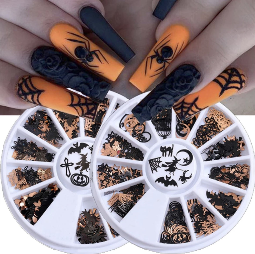 HALLOWEEN NAIL DECORATIONS