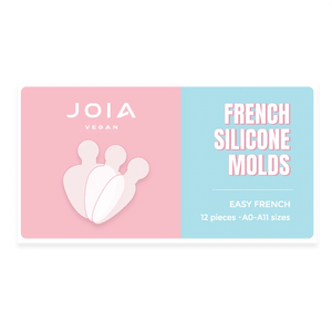 MOULES EN SILICONES FRANÇAIS VÉGÉTALIENS JOIA, 12 PIÈCES