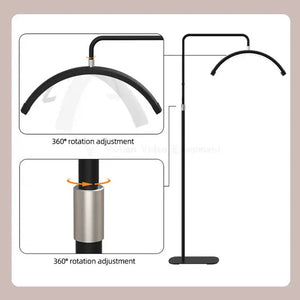 MOON LIGHT LED ON STAND 28 ''