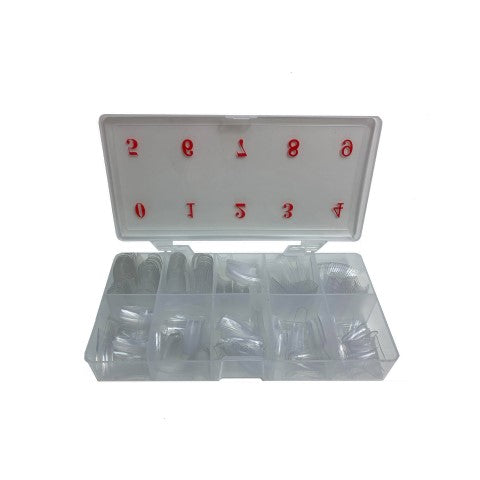 BOX OF CLEAR DENTURES 500 UNITS