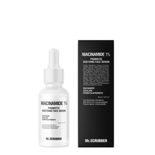 Charger l'image dans la galerie, MR SCRUBBER SÉRUM APAISANT POUR LE VISAGE AUX PROBIOTIQUES NIACINAMIDE 1%