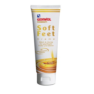 GEHWOL FUSSKRAFT SOFT FEET CRÈME MIEL ET LAIT 125ML