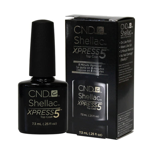 SHELLAC VARNISH UV XPRESS 5 TOP COAT 7.3 M